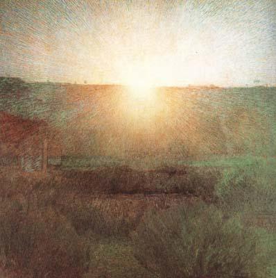 Giuseppe Pellizza da Volpedo The Rising Sun or The Sun (mk19)